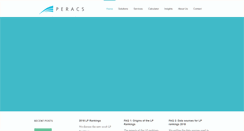 Desktop Screenshot of peracs.com